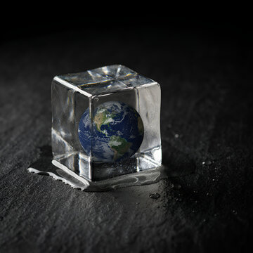 Climat de la terre critique et plan&egrave;te fondante

