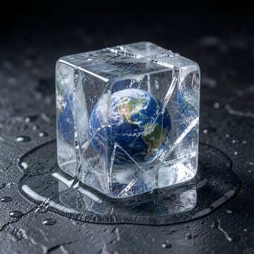 Climat de la terre critique et plan&egrave;te fondante

