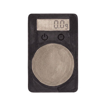 Coffee Scale, Digital Scale, Drip Scale, Kitchen Scale, Bean Scale, Coffee Measuring, Barista Tool, Coffee Tool, Pour Over Tool, Home Cafe, Timer Scale, Scale Illustration, Coffee Equipment, Brewing T