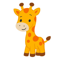 Illustration of a giraffe © Qonita