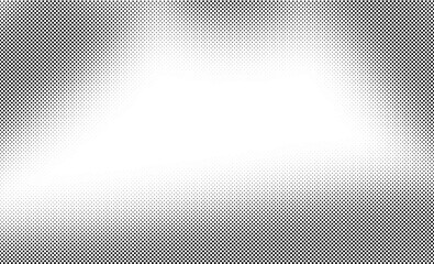 Modern silver gray halftone gradient pattern with digital dot texture for professional minimalist graphic design background concept   ©  RijiaGraphic