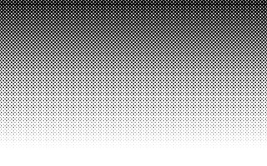 Black and white halftone dot pattern gradient background for retro comic book textures manga screen tone overlay and creative graphic art design   ©  RijiaGraphic