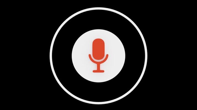 Voice Message Waveform White