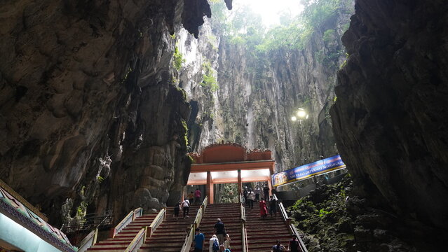 Batu Caves Temple Complex in Malaysia