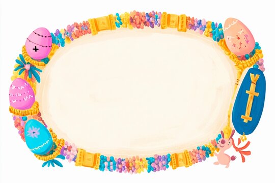 Vibrant voodoo charm featuring colorful beads and symbolic decorations reflecting cultural artistry