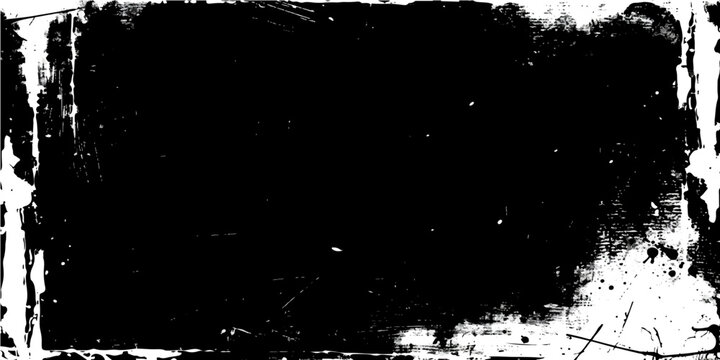 Abstract textured grunge overlay with distressed edges and scattered noise effect, perfect for adding gritty vintage or industrial atmosphere to creative projects