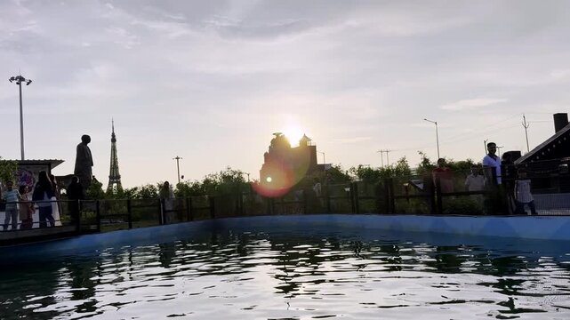 Tawi Wonderland Jammu Featuring Miniature Landmark Replicas, Recycled Scrap Art and Boating Water Park Showcasing Heritage, Sustainability and Tourism Attractions