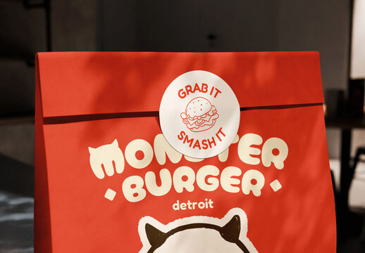 Paper Bag Mockup