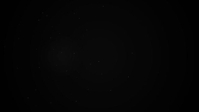 Abstract Digital Glitch Effect with Pulsing Dark Circular Geometric Pattern.