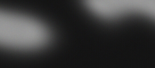 Fototapeta premium Abstract dark background with soft light flares and grainy texture