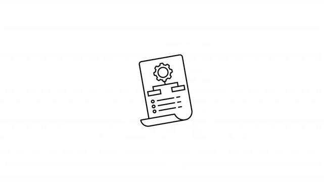 Attributes Line Icon