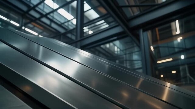 Modern office interior walkthrough with natural lighting
