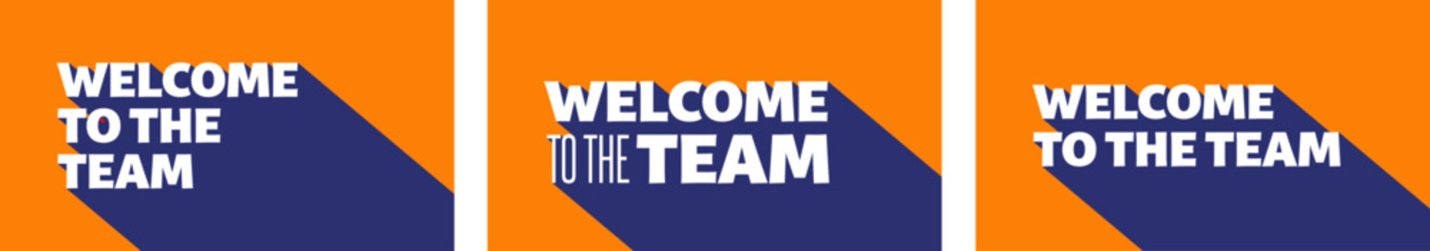Welcome to the team