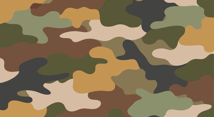Fototapeta premium Digital Woodland Camouflage Pattern Background