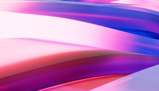 Abstract modern background with smooth flowing gradient curves