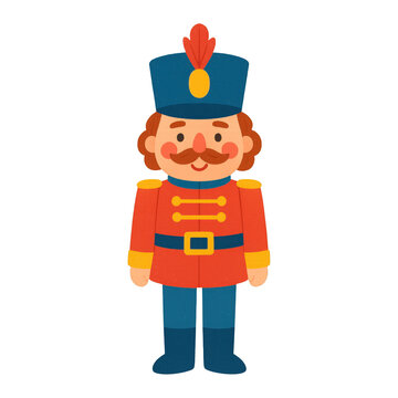 PNG Colorful toy soldier illustration.