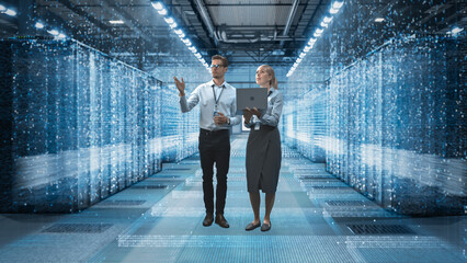 IT Analyst and Engineer Work at data center, work, Using a Laptop for Server Activation, Map Network Links, Monitor Facility Status, Digital Grid Overlays Visualize Data Flow, Cyber Security 