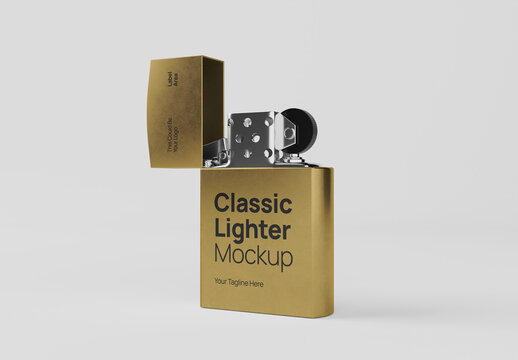 Classic Lighter Mockup
