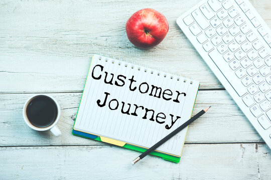 Customer journey, marketing and customer behavior analysis concept