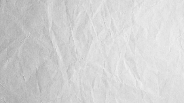 Crumpled gray paper fibrous texture