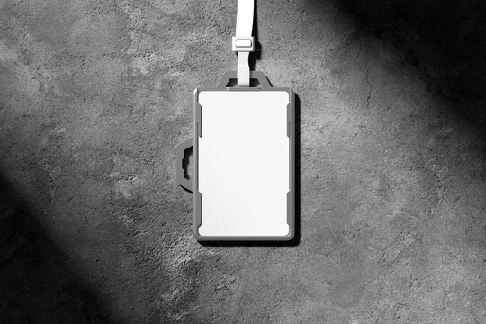 Realistic ID Card Blank