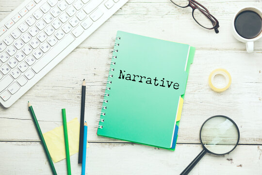 narrative word  inscription books background