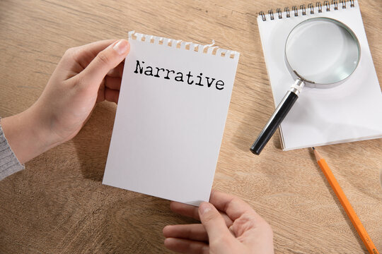 narrative word  inscription books background