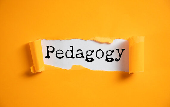 pedagogy word in white paper