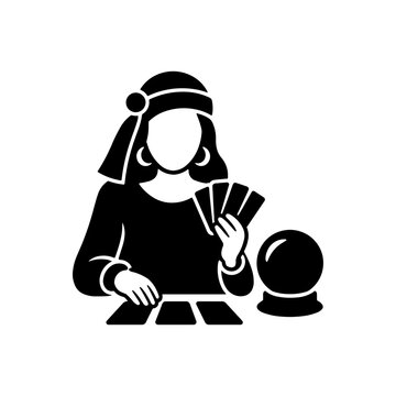 Tarot Card Reader Icon