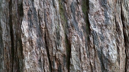 Fototapeta premium Rustic Wood Texture, Natural Bark Surface, Organic Grain Pattern, Close-up Detail of Aged Tree Trunk for Backgrounds and Design