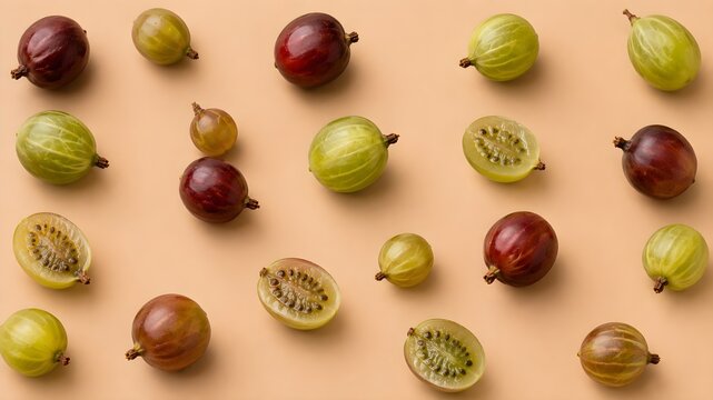 Gooseberry Fruit Pattern Collection