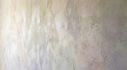 Fototapeta premium Pale Textured Wall Surface with Vertical Streaks and Weathered Finish.