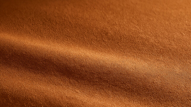 Close Up of Brown Fabric Texture Background
