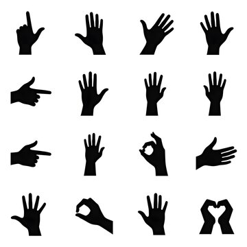 A Captivating Variety of Hand-Shape Symbols