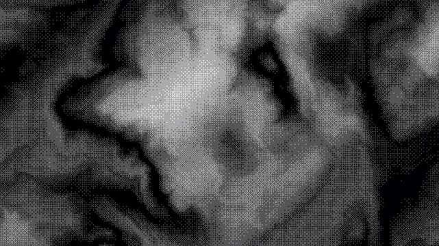 black and white dither background