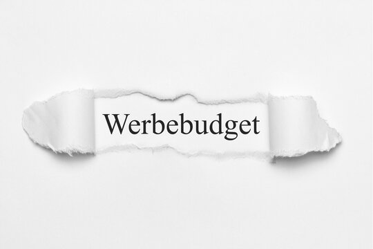 Werbebudget	
