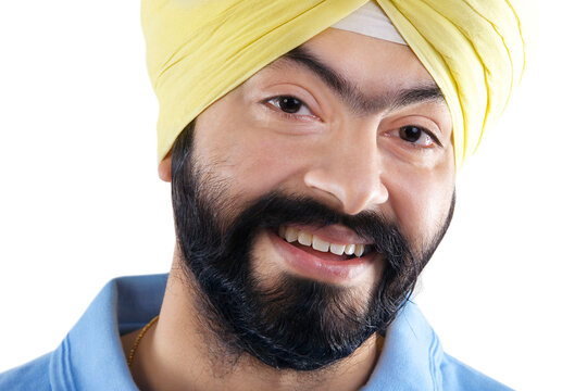 Portrait of a Sikh man 