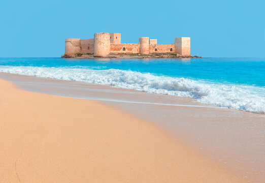 The maiden's castle (Kız Kalesi) Mersin Turkey