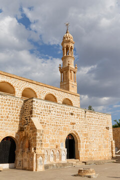 Turkey, Anatolia, South East Anatolia, Mardin Province, Abbey Church Mor Abraham