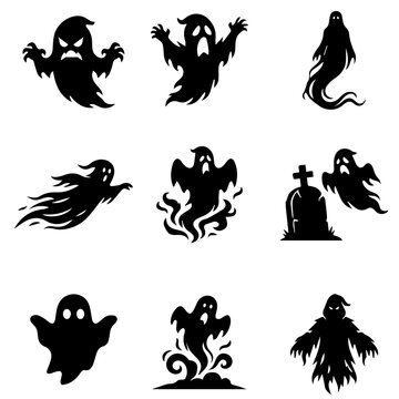 Ghost icon set