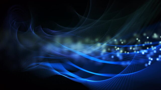 A mesmerizing video sequence unfolds against a deep, velvety black backdrop. The central focus is a dynamic