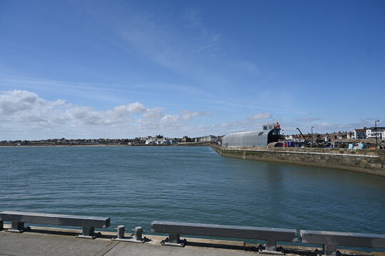 bridlington marina and Harbour, Bridlington. East yorkshire 