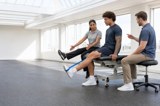 Medical Interpreter Service Environmental Story Inside Bright Gym