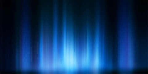 Obraz premium Abstract blue light streaks create a futuristic, energetic, and mysterious ambiance, evoking a sense of wonder and exploration in a digital realm.