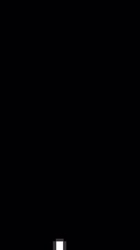 Pixel Hand Tap Gesture Animation with Alpha Channel - 4K Portrait Vertical