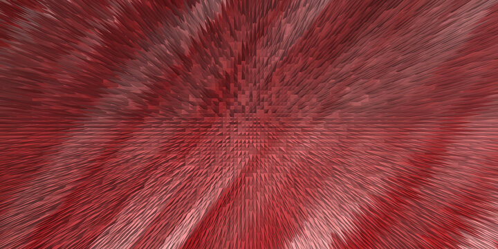 Vibrant red abstract background with radial spike texture