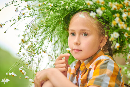 Chamomile Flower Girl