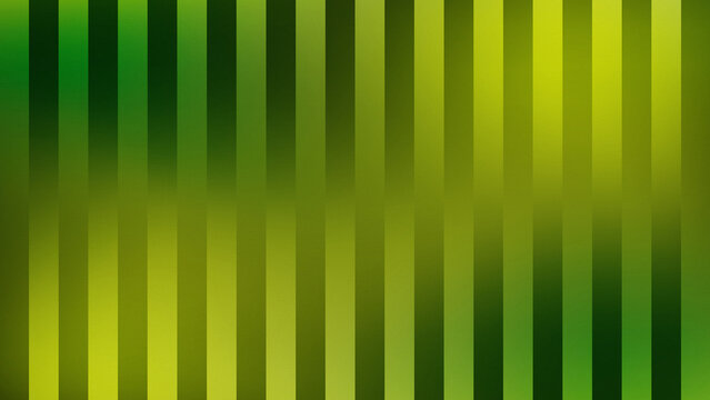 Vertical striped abstract background with a gradient of deep green to bright yellow, creating a sense of rhythm, movement, and modern design.