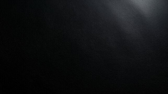 Dark Textured Black Surface with Soft Light Reflection