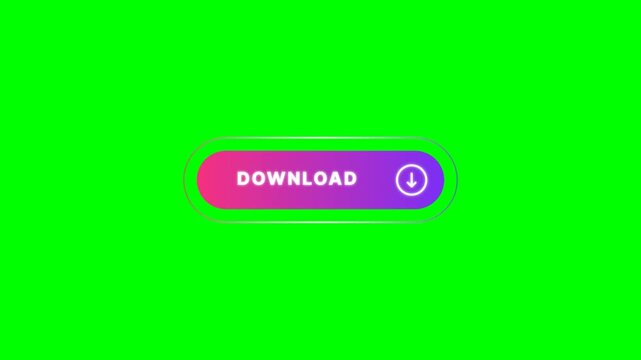 Download Button Animation on Green Screen for Digital Content.
